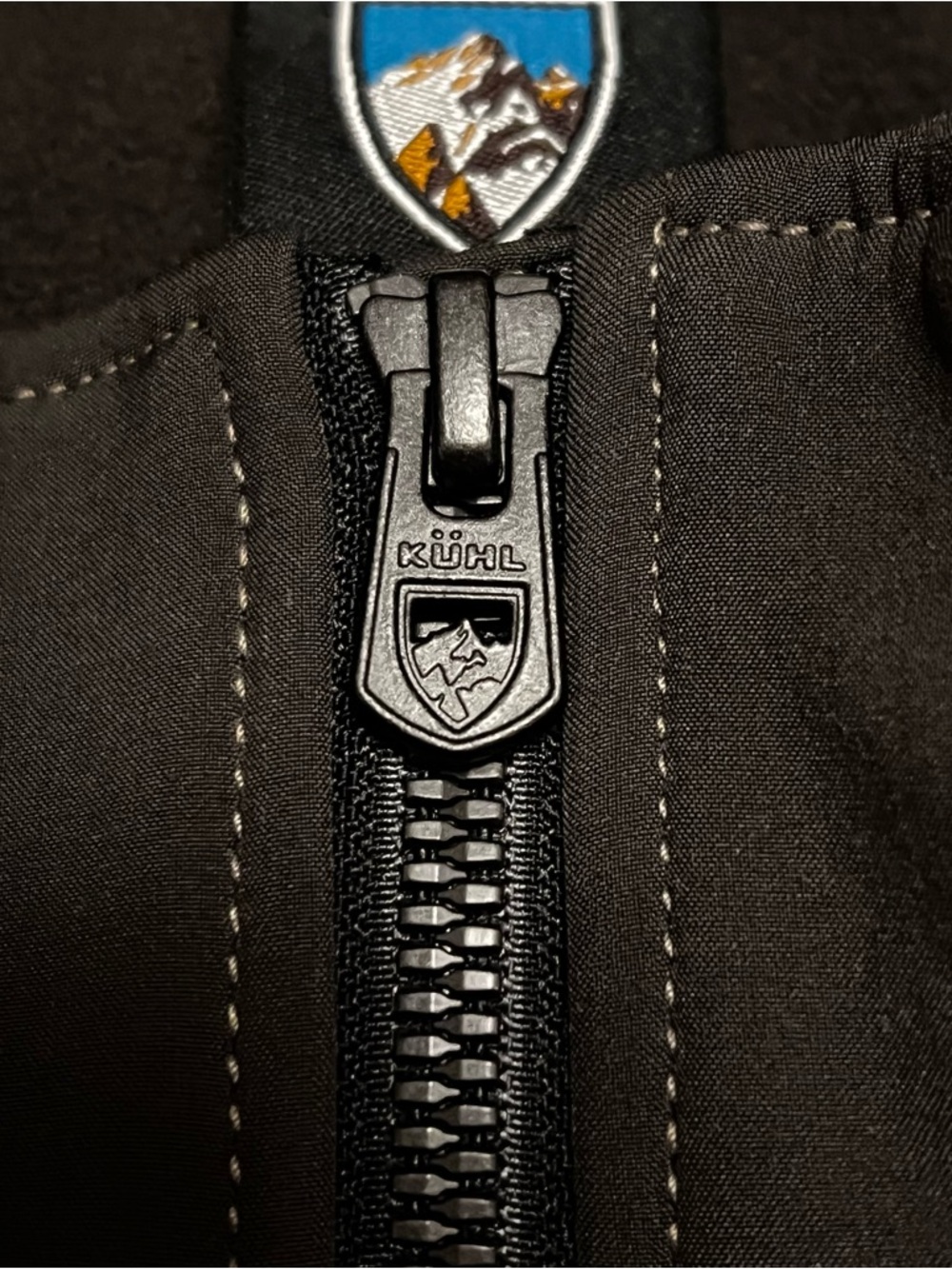 Kuhl Impakt Jacket Men's L Grey Brown Wind & Water Resistant Full Zip Outdoor - Picture 13 of 15
